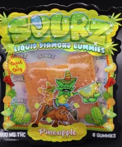 Sourz Gummies Pineapple