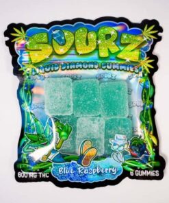 Sourz Gummies Blue Raspberry