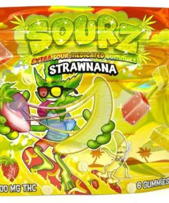 Sourz Gummies Strawnana