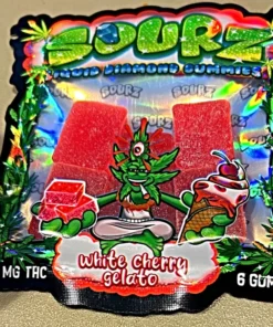 Sourz Gummies White Cherry Gelato